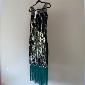 20’s vintage style flapper dress